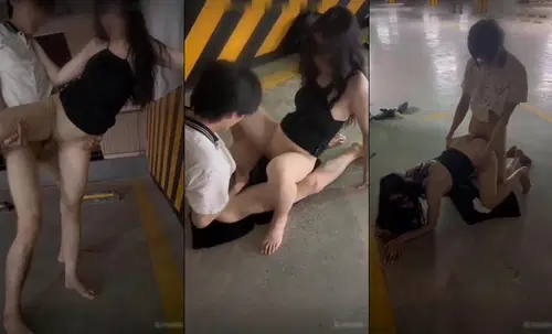 Poster of Full video vợ dâm gặp trai lạ bị đụ từ thang máy xuống hầm để xe – vkcklananh9496 – Phần 2